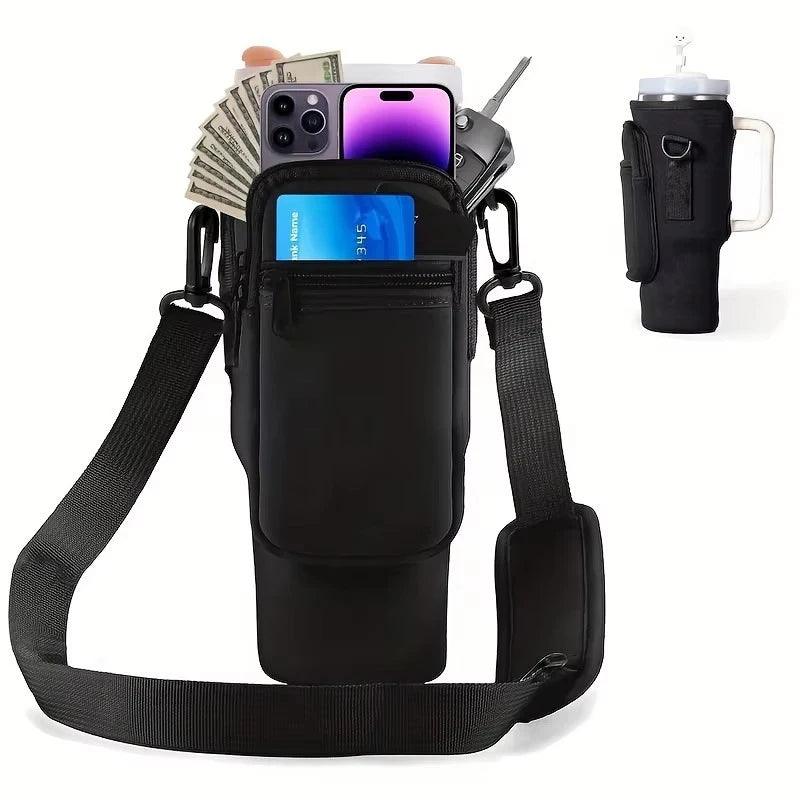 Bottle Carrier with Multiple Pockets