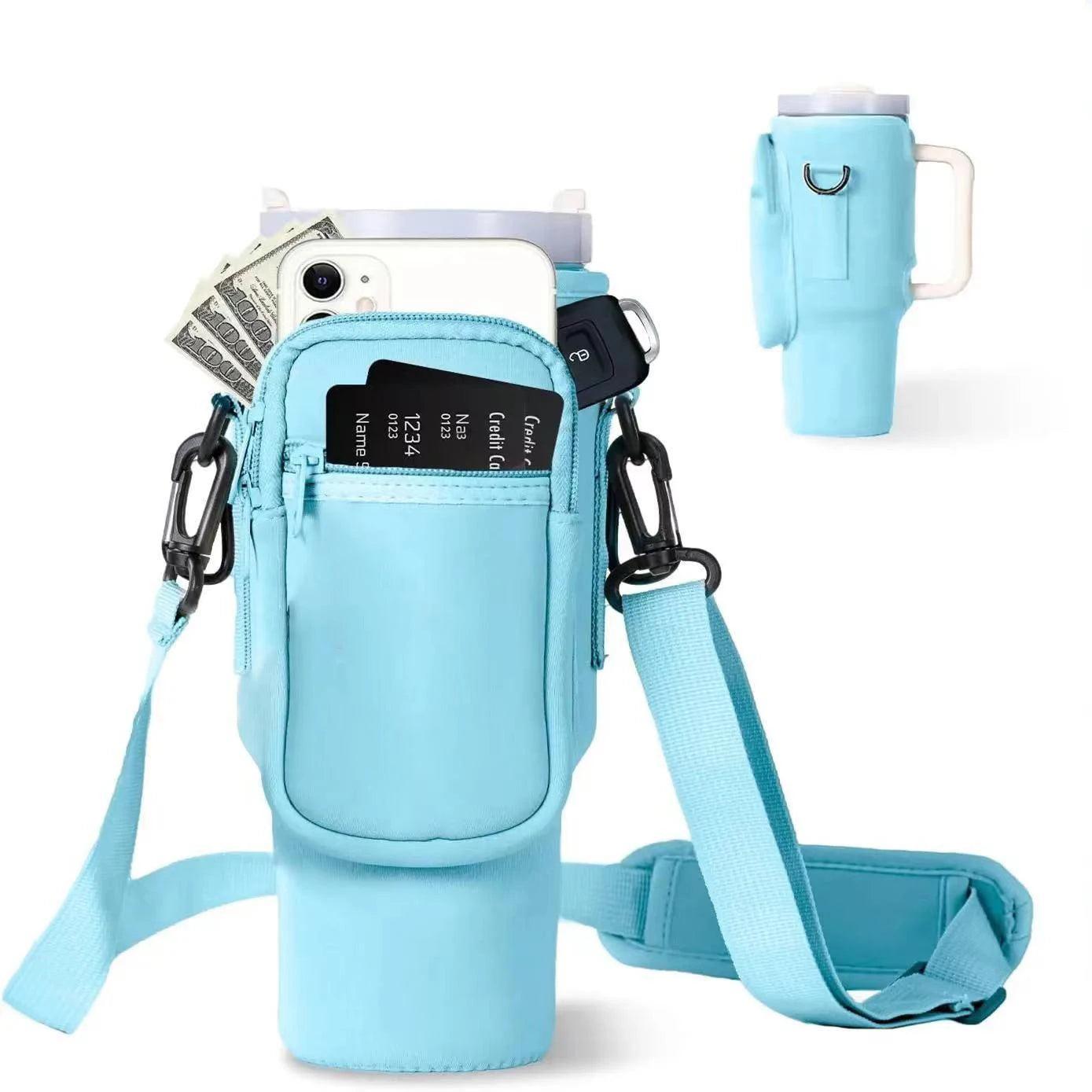 Bottle Carrier with Multiple Pockets